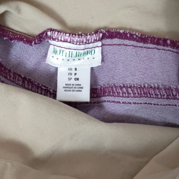 MOTHERHOOD maternity purple jeans size small - Picture 2 of 3